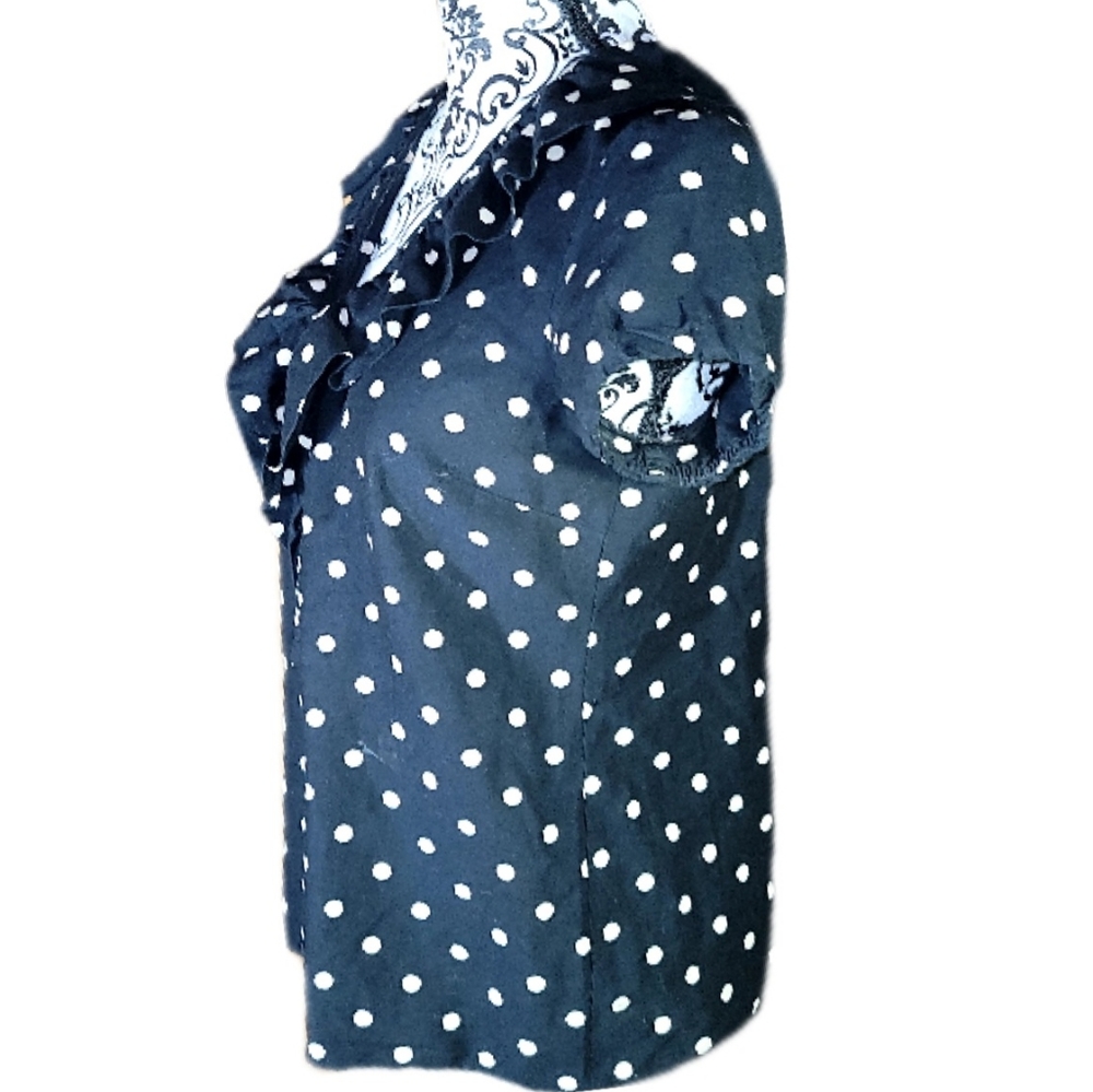 Moschino Polka-Dot Blouse Basic - image 6